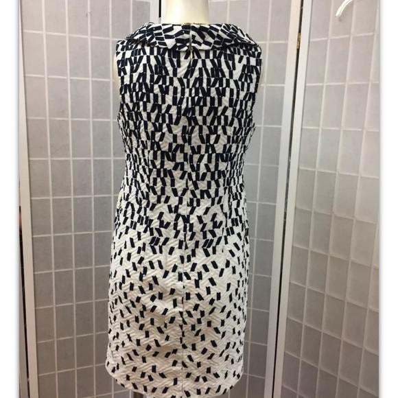 Just Taylor, dress, white/black, casual, size 2.: - Picture 3 of 11